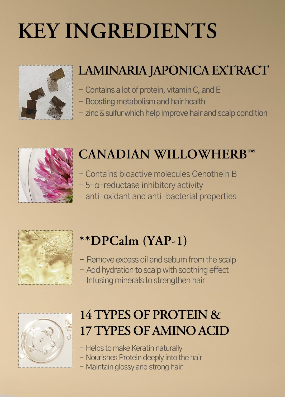 Laminaria Organic Hydrating & Strengthening Shampoo for All Hair Types, 16.9 FL. OZ - Image 5
