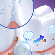 Effectively remove bacteria and protect teeth at all times