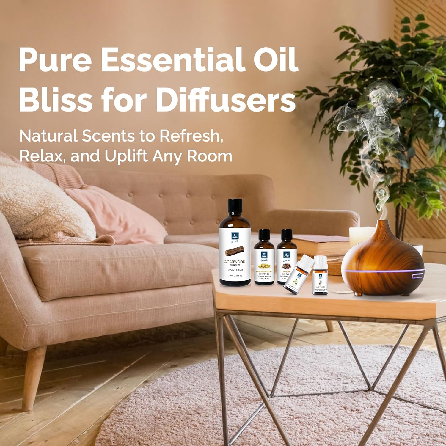 100ml 100% Pure Peppermint Essential Oil for Diffuser, Hair, Spray, Soap, Body Wash - Image 8