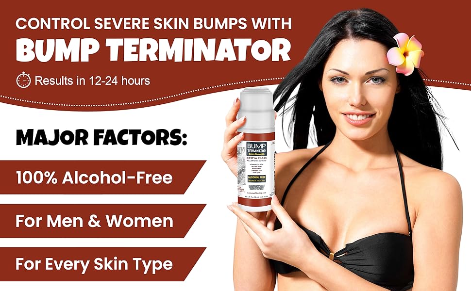 razor bump treatment, ingrown hair treatment, bump stopper 2, razor bump treatment for men