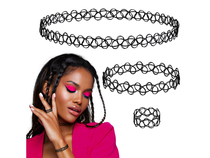 stretch tattoo choker