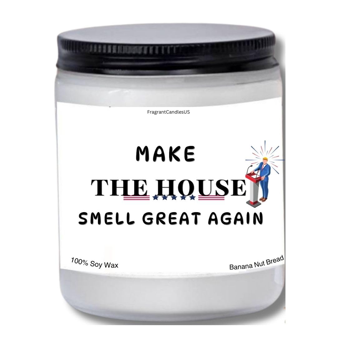 Fathers day gift, Dad gifts, Dad gift ideas, Make the house smells great again, Trump gifts, Trump Candles, Trump Victory, Political Gifts, Trump Supporter, Scented soy candles