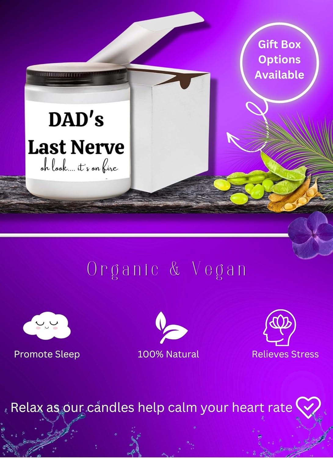 Dad's Trump Victory Scented Soy Candle - 10oz - Thoughtful Father's Day Gift - Image 8