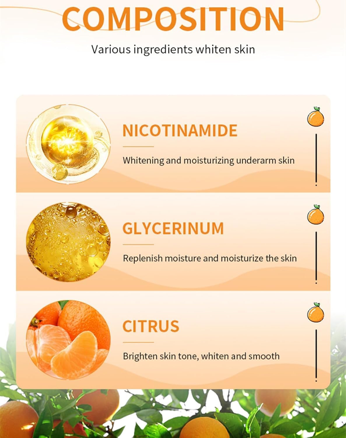 50g Vitamin C Skin Lightening Cream for Women, Dark Spot Remover for Body and Intimate Areas - Image 4