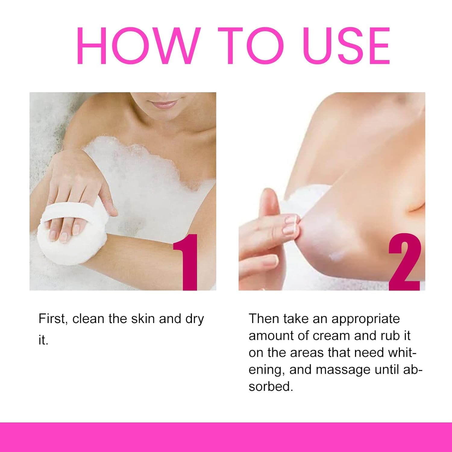 50g Vitamin C Skin Lightening Cream for Women, Dark Spot Remover for Body and Intimate Areas - Image 8