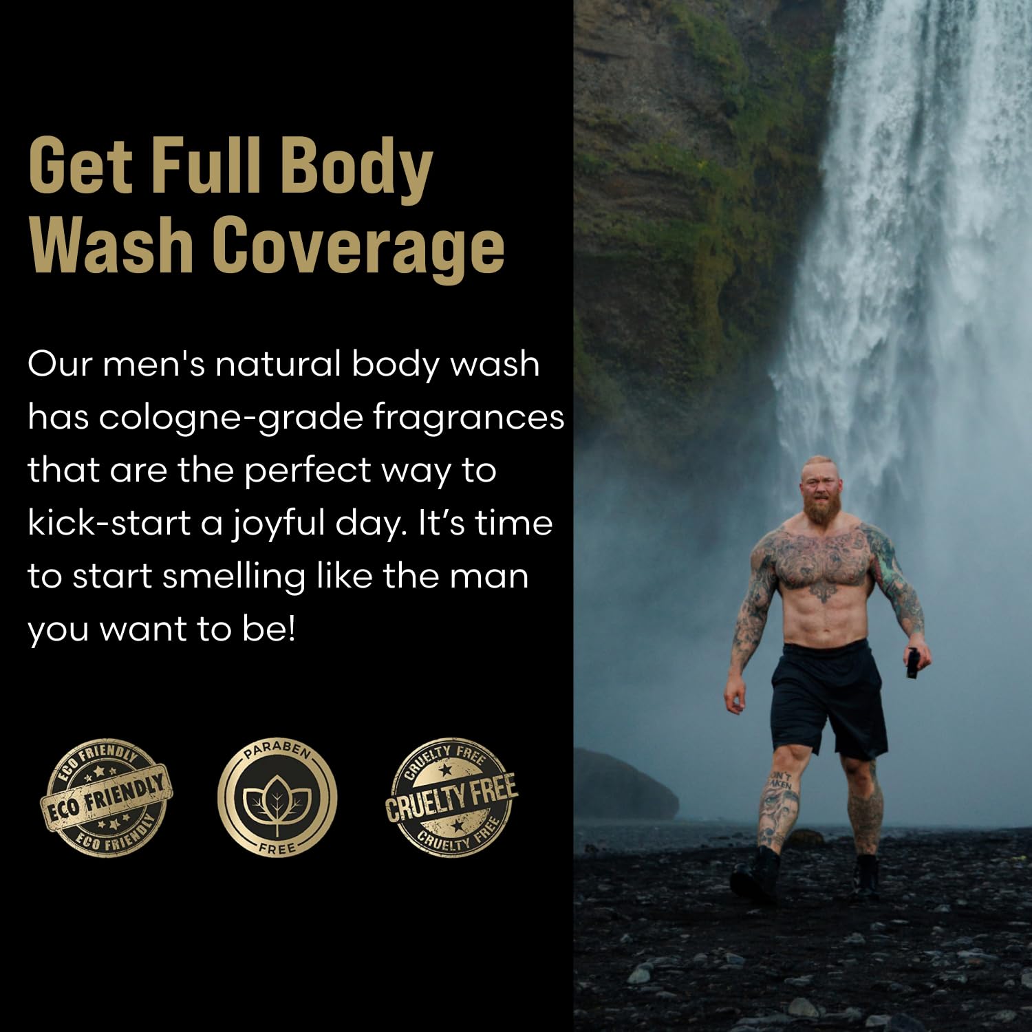 The Beard Struggle Surtr's Fury Platinum Collection 240mL Men's Body Wash Liquid Soap New - Image 5