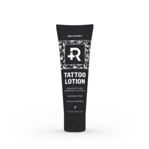 Recovery Aftercare Tattoo Lotion - Aftercare Enriched Moisturizing Application For Healthy Skin - 3 Ounces
