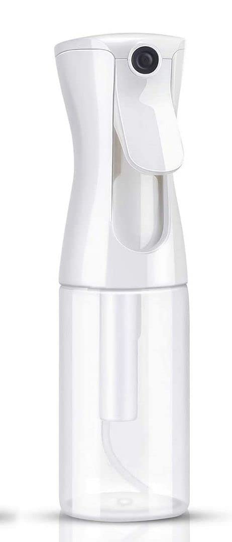 Hair Spray Bottle Continuous Water Mister Spray Bottle Empty Ultra Fine for Hair Styling, Pets, Plants, Cleaning, Misting & Skin Care, Salons, for Taming Hair in Morning, Curly Hair, Essential Oil Scents & More