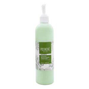Pistaché Skincare Pistachio Oil Conditioner (Rich Pistachio Biscotti Scent) + Hydrating and Nourishing + Deep Moisturizing + Vitamin E + Paraben and Sulphate Free, 12 oz