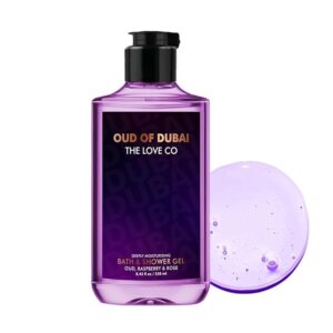 Apricx Oud Of Dubai Luxury Body Wash Shower Gel 250Ml | Refreshing & Hydrating Formula | Unisex Bath & Body Wash for Men & Women | Vegan & Paraben Free
