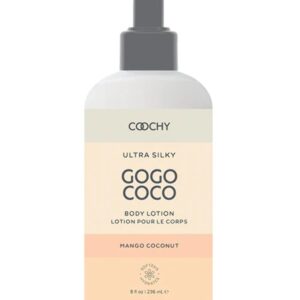 Coochy Ultra Silky Body Lotion | Post Shaving Cream | Skin Care After Shave Moisturizer | Prevents Bumps, Ingrowns, Razor Burn | Mango Coconut, 8 oz