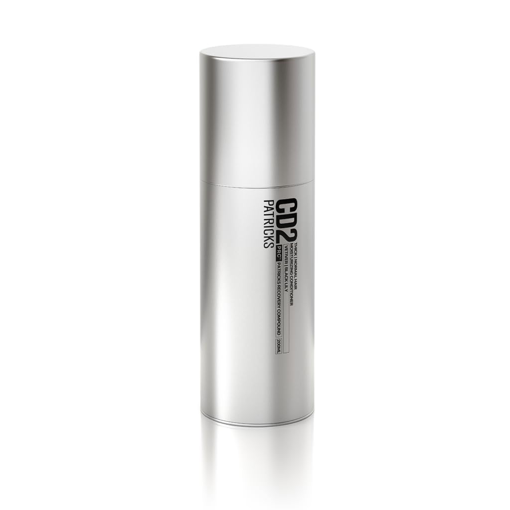 PATRICKS | CD2 Moisturizing Conditioner for Men | Supports Hair Repair, Improves Protein Integrity, Restores Moisture | DHT Blocker | For Normal to Thick Hair | 200mL