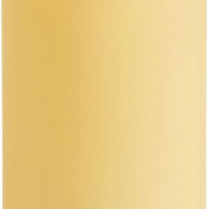 Luminara Realistic Artificial Moving Flame Pillar Candle - LED Operated Lights - Unscented - Remote Ready - Ivory (7.6 Wide x 15.6 Tall Centimetre)