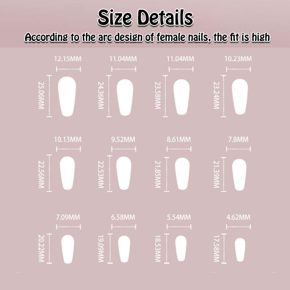 Short Almond Black French Tip Press On Nails Set with Acrylic Glue Gel Designs for Women and Girls - Image 4