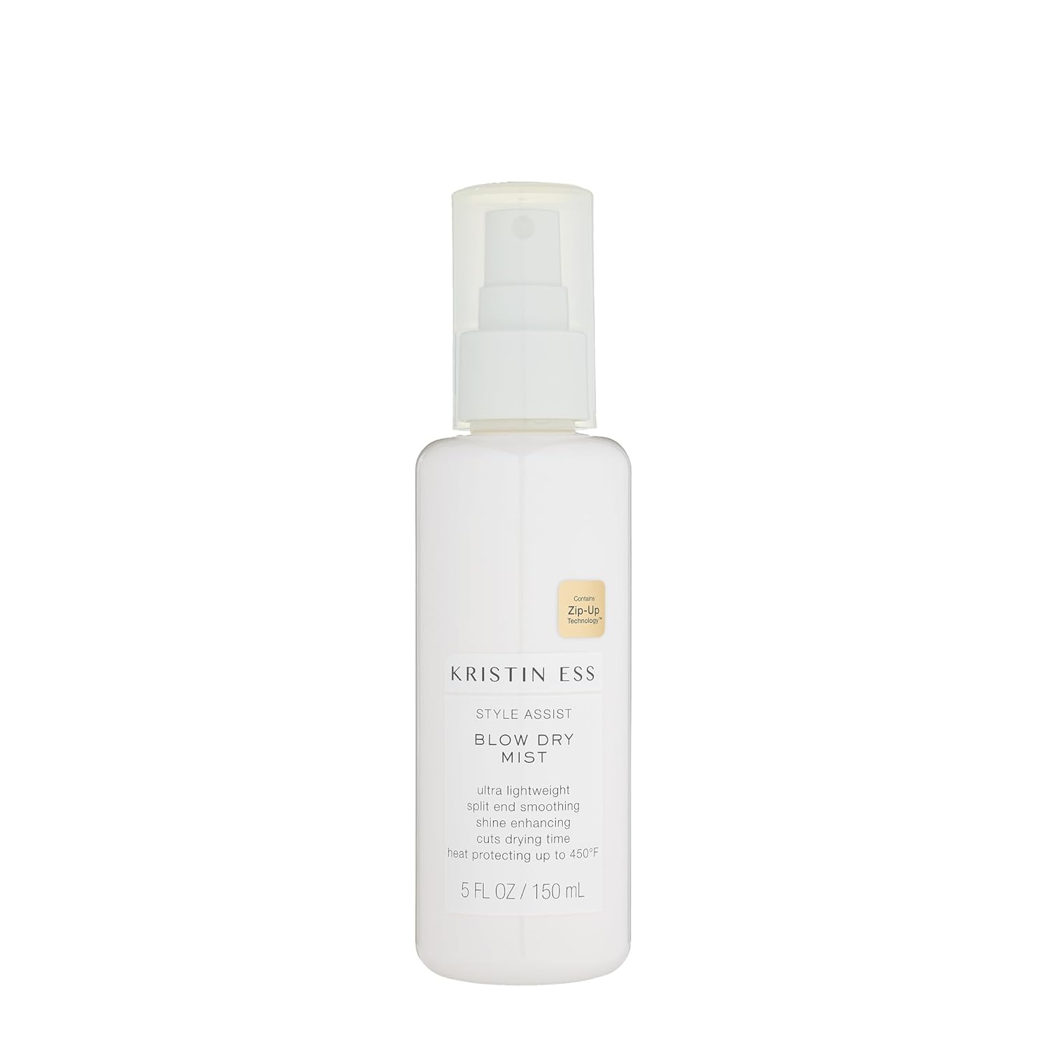 Kristin Ess Hair Weightless Shine Leave In Conditioner Spray for Curly, Straight & Dry Damaged Hair & Style Assist Blow Dry Mist Heat Protectant Spray - Image 5
