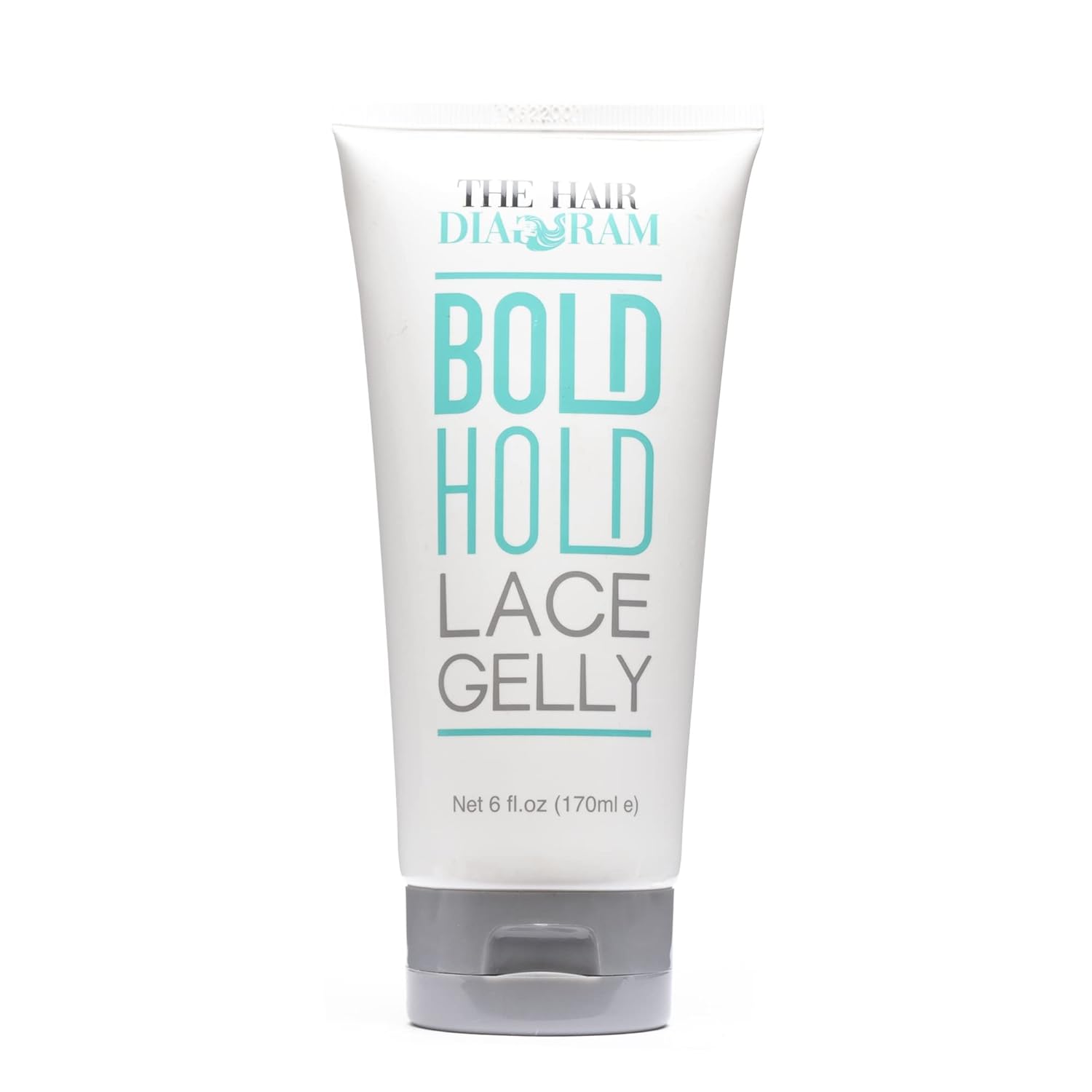 The Hair Diagram - Bold Hold Lace Gelly - Glueless - Temporary Daily Hold For Lace Front Wigs and Hair Systems - Styling Agent For Baby Hairs - Non Toxic - Alcohol Free - Water Based Formula - 6oz