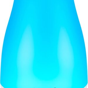 Homeweeks Diffusers, 100ml Colorful Essential Oil Diffuser with Adjustable Mist Mode, Auto Off Aroma for Bedroom/Office/Trip (100 ML 1 Pack)