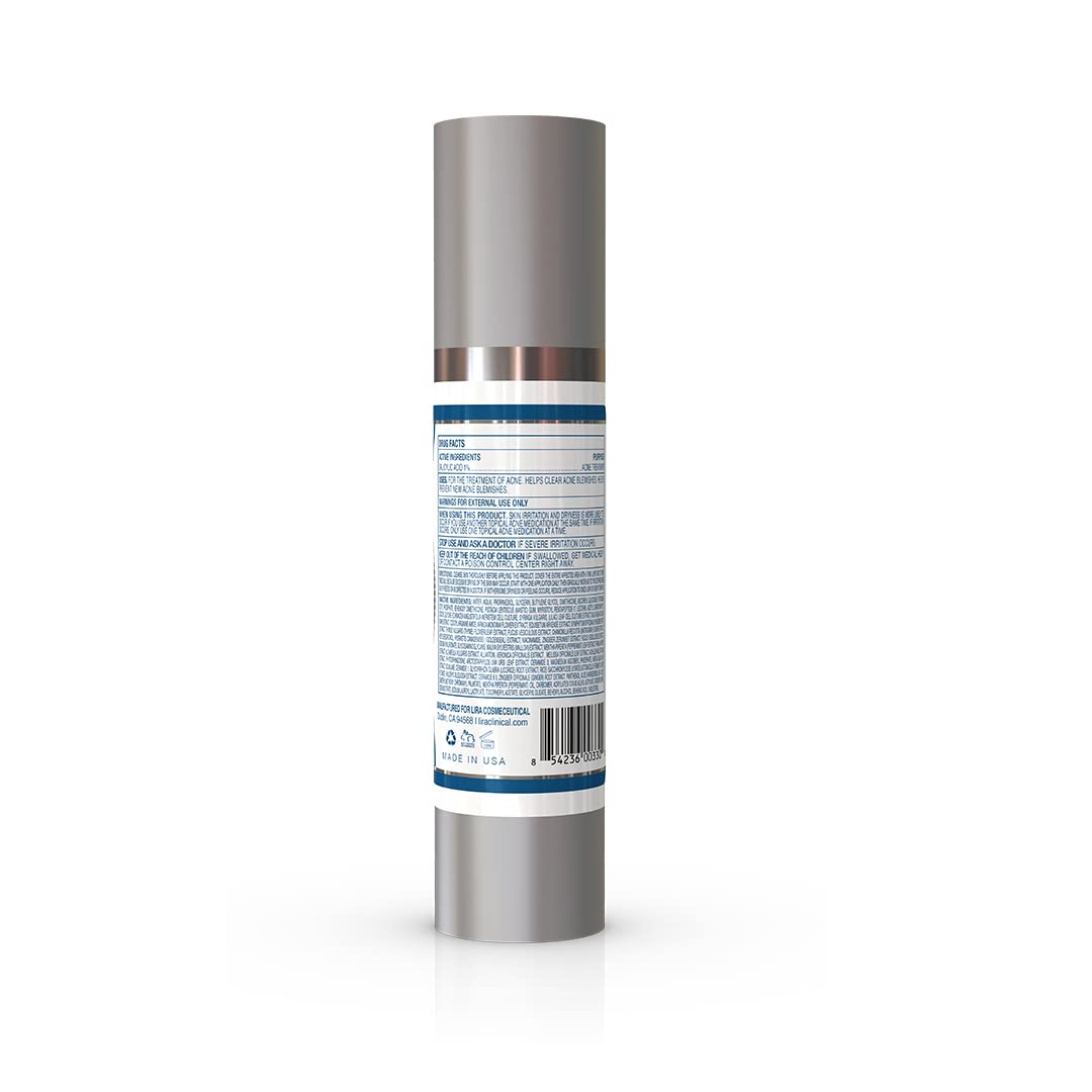 Lira Clinical ICE Balancing Lotion 50ml Lightweight Moisturizer with Niacinamide and Salicylic Acid - Image 2