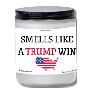 Trump Merchandise, Smells Like Trump Won, Father's day gifts, Trump gifts, Trump Candles, Trump Victory, Political Gifts, Trump win, Trump Supporter gifts, Donald Trump merch