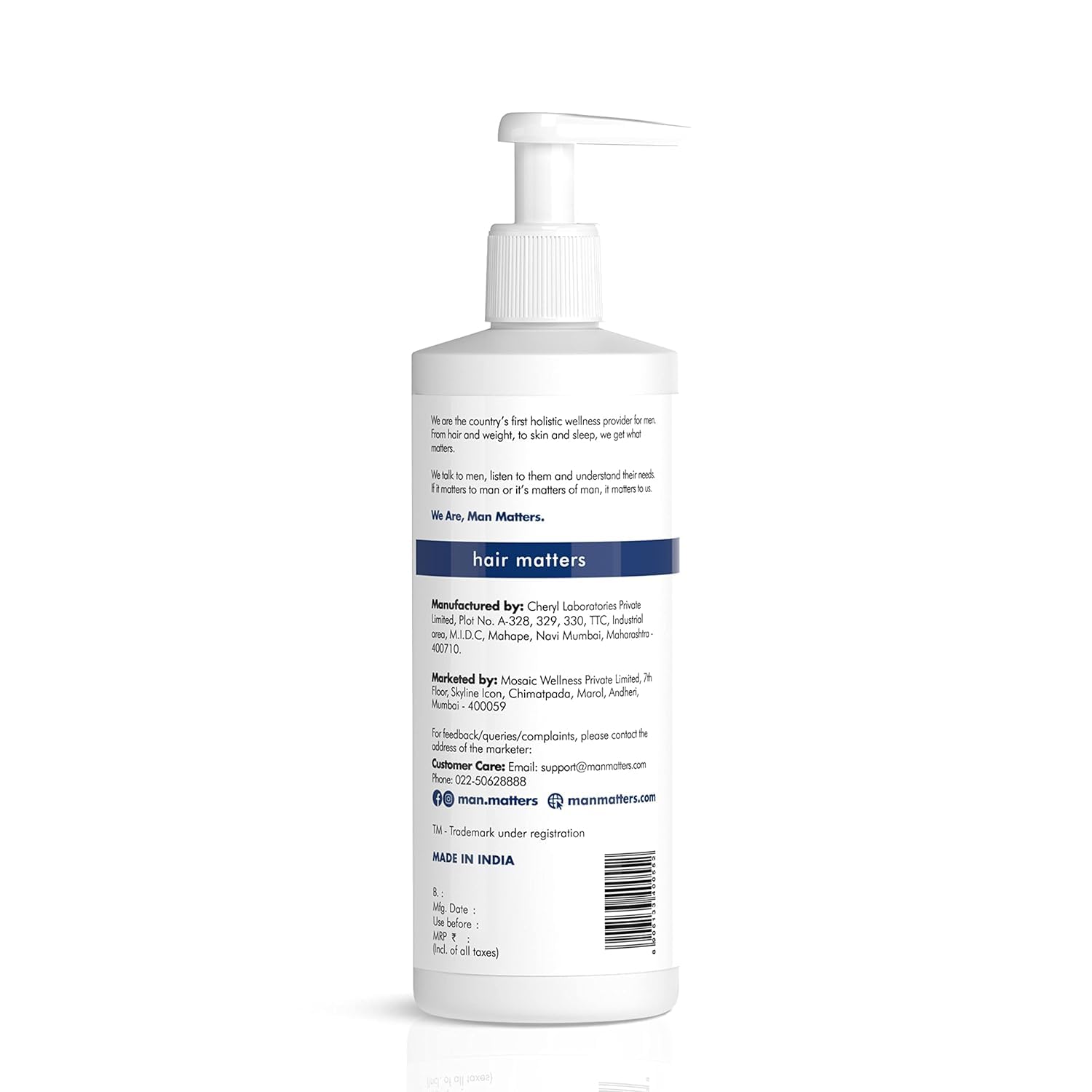 Anti Hair Fall Shampoo For Men With DHT Blockers | Caffeine, Biotin, Argan Oil & Saw Palmetto | Dermatologically Formulated & No Side Effects | Paraben & Sulphate Free | 200 ml - Image 7