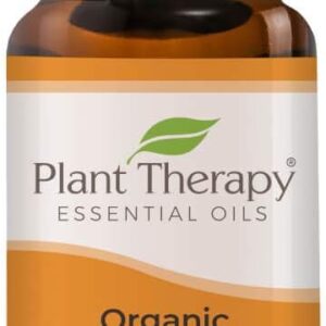 Plant Therapy Organic Tangerine Essential Oil 10 mL (1/3 oz) 100% Pure, Undiluted, Therapeutic Grade