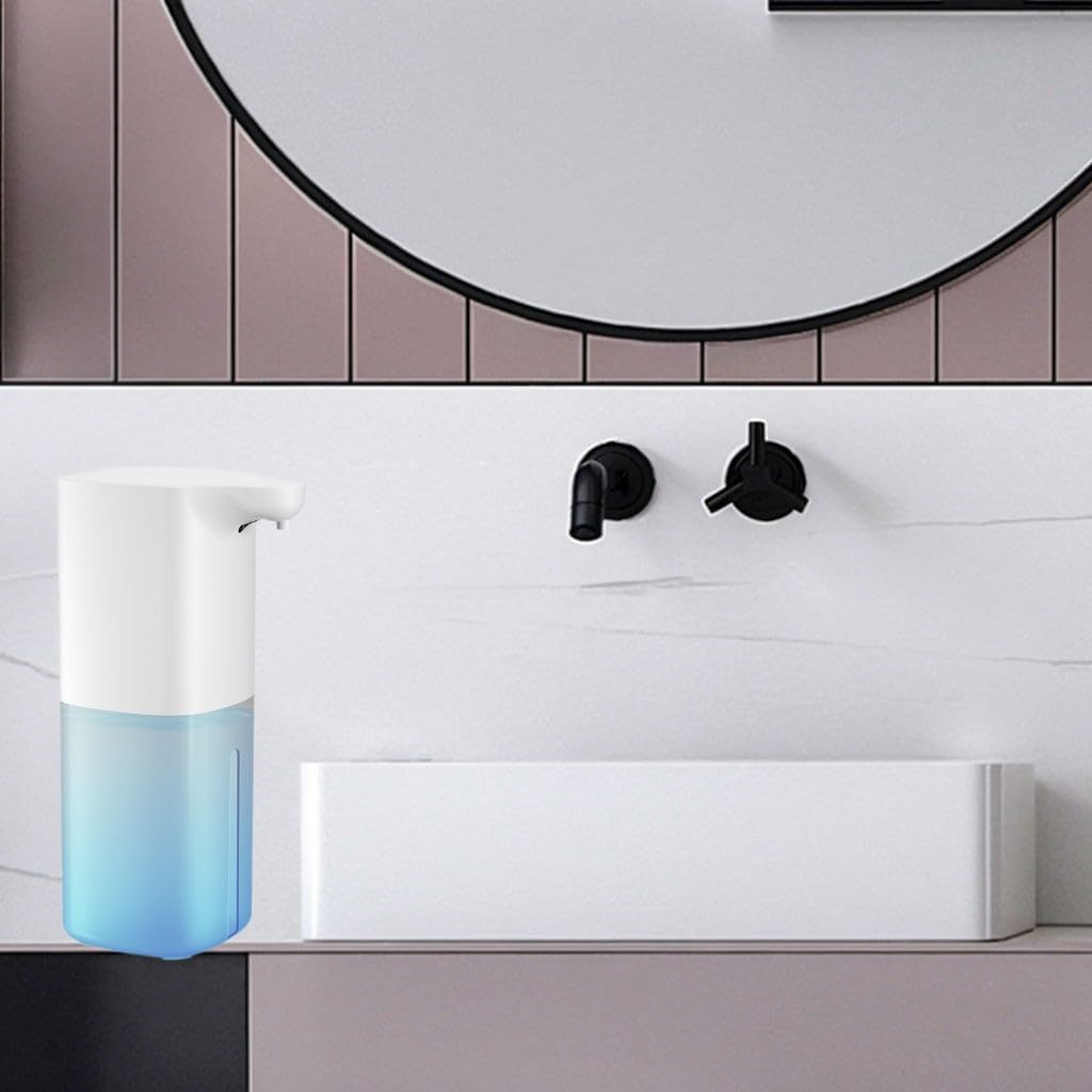 Rechargeable Touchless Automatic Foaming Soap Dispenser 11.8oz for Kitchen Bathroom - Image 4
