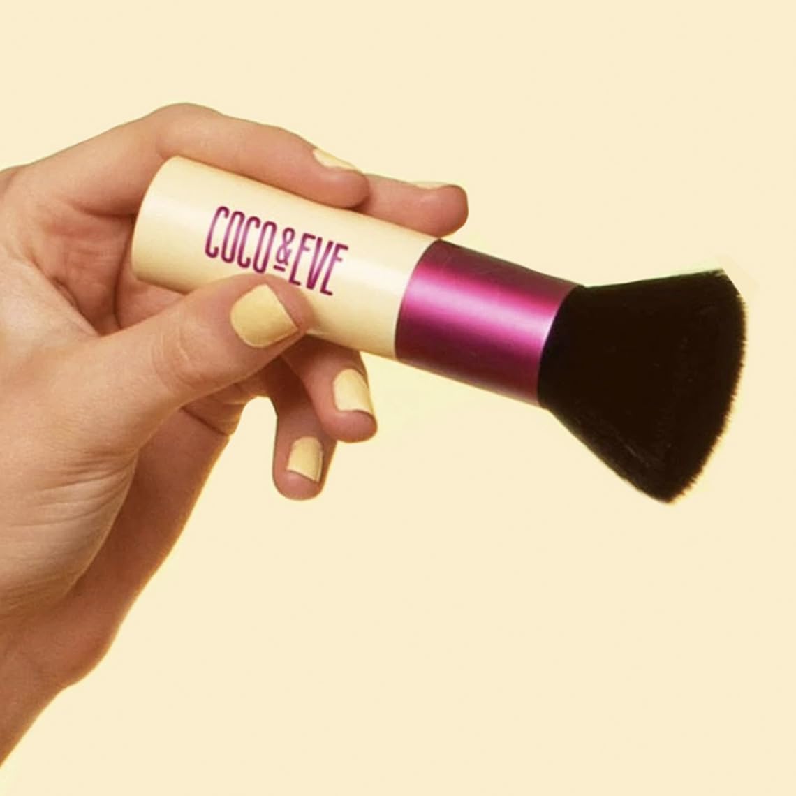 Coco & Eve Sunny Honey Bali Bronzing Bundle Medium - Natural Sunless Tan Mousse, Applicator Mitt, Kabuki Brush - Image 7