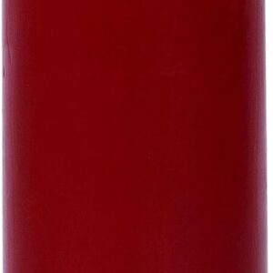 Luminara Classic Slim Flameless LED Candle, Burgundy 2" x 6.1", Battery Operated Moving Flame Pillar w/Timer, Safe Realistic Wax Candle, Home Decor