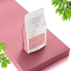 Lemongrass Foaming Fine Grain (.3mm) Bath Salt Soak 20 lbs - Custom - Red