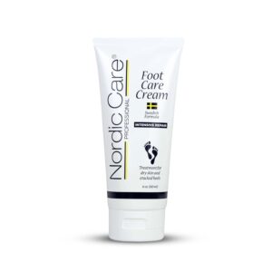 Nordic Care Foot Care Cream - Intensive Repair Foot Cream With Urea & Eucalyptus Oil for Cracked Heels, Foot Care Cream Provides Deep Hydration & Prevent Further Cracking | (6 Ounce, Pack of 1)