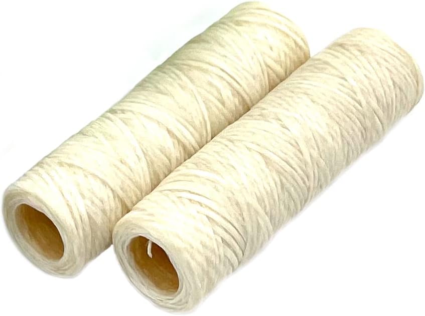 Woven PTFE & PFAS Free Dental Floss Refills, 100% Silk Floss with Natural Mint Flavor - 2 Floss Refills with Recyclable Packaging, 66 Yards - Image 8