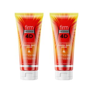 2 Pack 4D Firming Body Serum,Slimming Fat Burning Cream for Belly,Waist,Arms,Thighs and Butt,Hydrating Lightweight Texture Body Firming Lotions,Gentle Formula,Quick Absorption,100ml/3.3 Oz