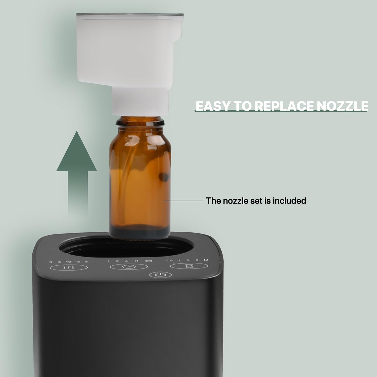 Portable Essential Oil Diffuser for Home, Car, Office, Travel - Timed Operation - Image 5
