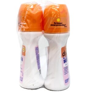 Dry Idea Antiperspirant & Deodorant Roll-On Unscented 3.25 fl oz (Pack of 2)