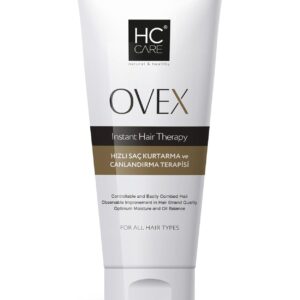 OVEX Fast Hair Recovery and Revitalization Cream 6.76 fl oz. - Instant Moisture Therapy for All Hair Types - Silky, Shiny and Smooth Hair for Frizzy, Damaged Hair