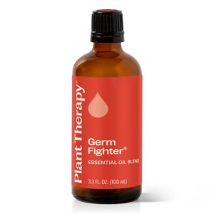 Plant Therapy Germ Fighter Essential Oil Blend 100% Pure, Undiluted, Natural Aromatherapy, Therapeutic Grade 100 mL (3.3 oz)