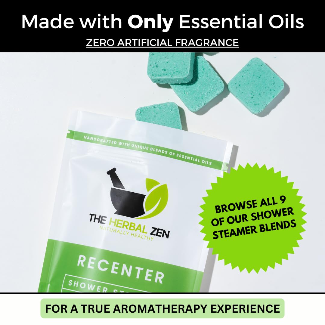 Lavender Eucalyptus Aromatherapy Shower Steamers 6 Pack for Relaxing Home Spa Experience - Image 5
