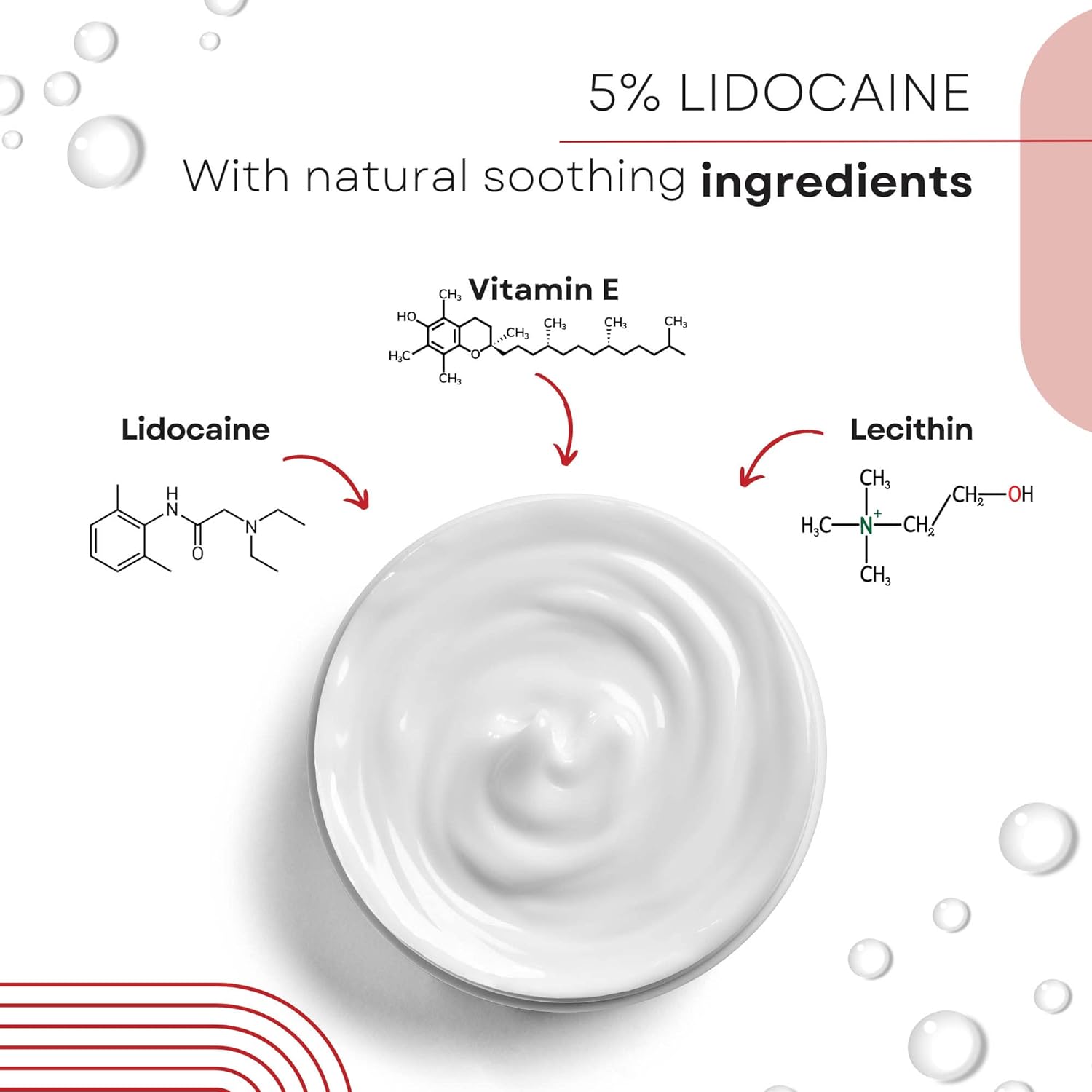 Dr. Numb 5% Lidocaine Cream for Hemorrhoid and Local Discomfort Relief, 2oz Tube - Image 2