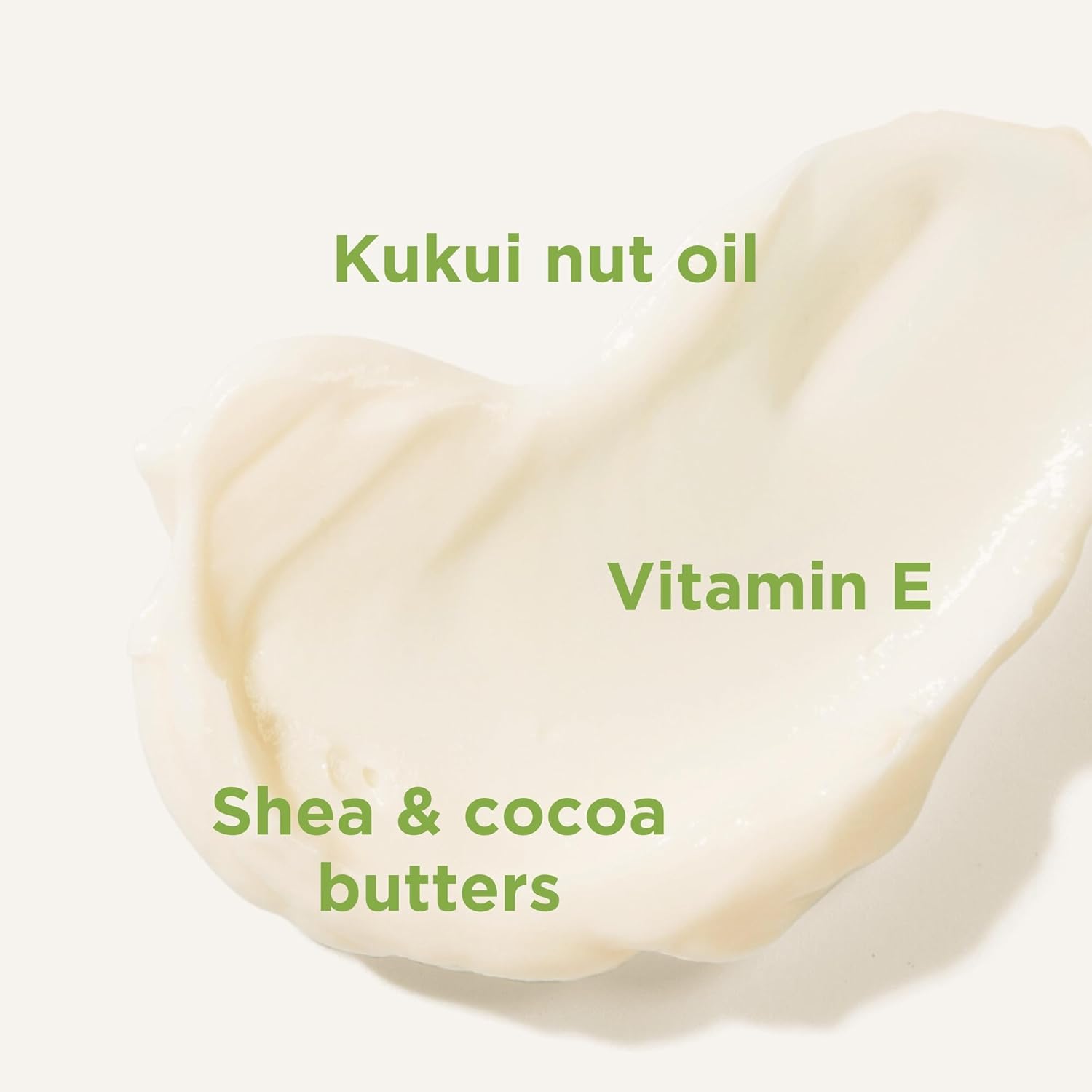 Andalou Naturals Kukui Cocoa 8 Oz Vegan Body Butter Cream with Shea & Argan Oil - Image 3