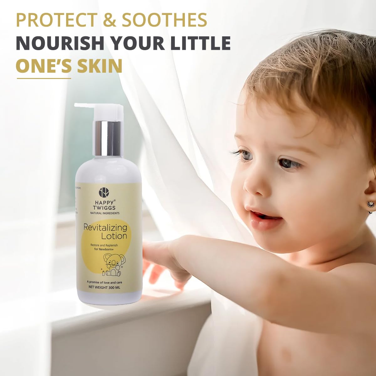 Organic Revitalizing Body Lotion for Newborn, Kids, Adults - Vitamin C & Watermelon Extract for Sensitive Skin, Non-Greasy, Tear-Free, Hydrating & Nourishing Body Lotion - Moisturizes & Protects - Image 5