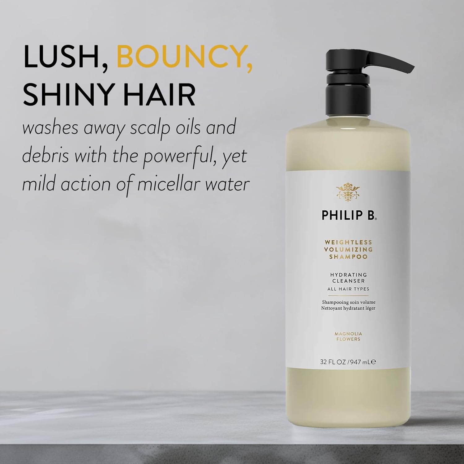 Philip B Weightless Volumizing Shampoo & Conditioner Set 32 oz Each - Image 4