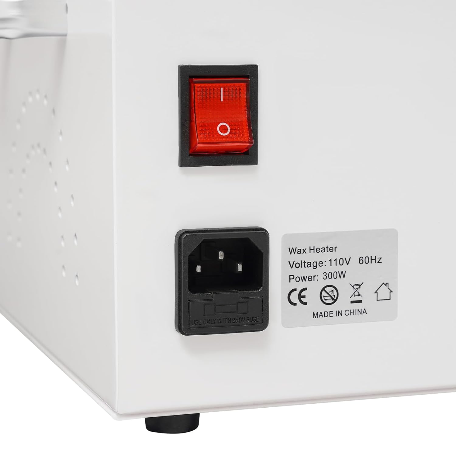 Professional 2.5L Wax Warmer for Hair Removal, Fast Heating in 5 Mins, Digital Display Non-stick Wax Pot, Adjustable Temperature 86-275°F, Portable Wax Warmer Ideal for Home and Salon Use - Image 4