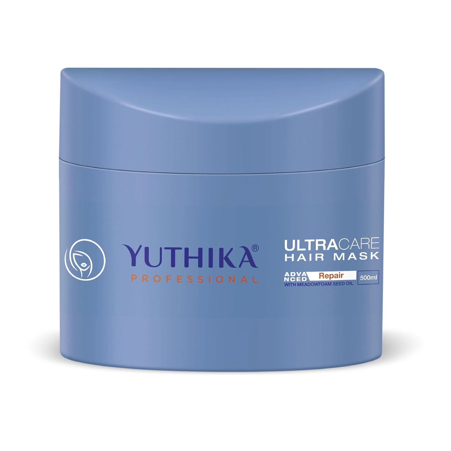 Yuthika Professional UltraCare Hair Mask for Damaged Curly & Frizzy Tangled Hair Advanced Repair Formula Support Scalp Hydration for Longer, Thicker, Fuller Hair for Men & Women - 16.9 Fl. Oz (500ml)