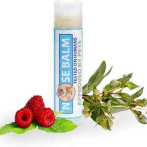 Pawtitas Nose Balm for Dogs for Moisturizers Dry, Chapped, Cracked, and Crusty Dog Noses providing a layer of protection on your dog snout Manufactured with Certified Organic Ingredients 0.15 OZ