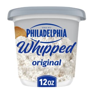 Philadelphia Original Whipped Cream Cheese Spread, 12 oz Tub