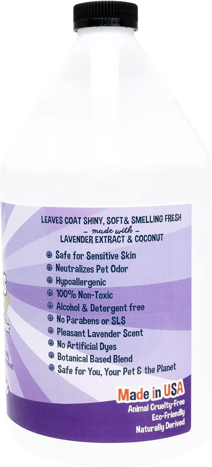 Bodhi Dog Waterless Shampoo - Natural Dry Shampoo for Dogs & Cats - Neutralizes Pet Odor - No Rinse Required - Made of Natural Extracts - Safe for Sensitive Skin - Made in USA - Lavender (1 Gallon) - Image 6