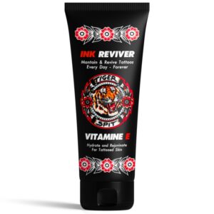 Tattoo Aftercare 5oz Tattoo Cream, Heals + Protects New Tattoos and Rejuvenates Older Tattoos - 100% Safe & Clean Tattoo Aftercare Balm