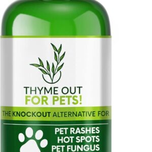 for Pets (8oz) - Natural Dog and Cat Itch Relief & Skin Treatment for Itchy Paws and Ringworm - Yeast Infection, Dandruff and Hot Spot Spray for Dogs - All Natural, Organic Blend