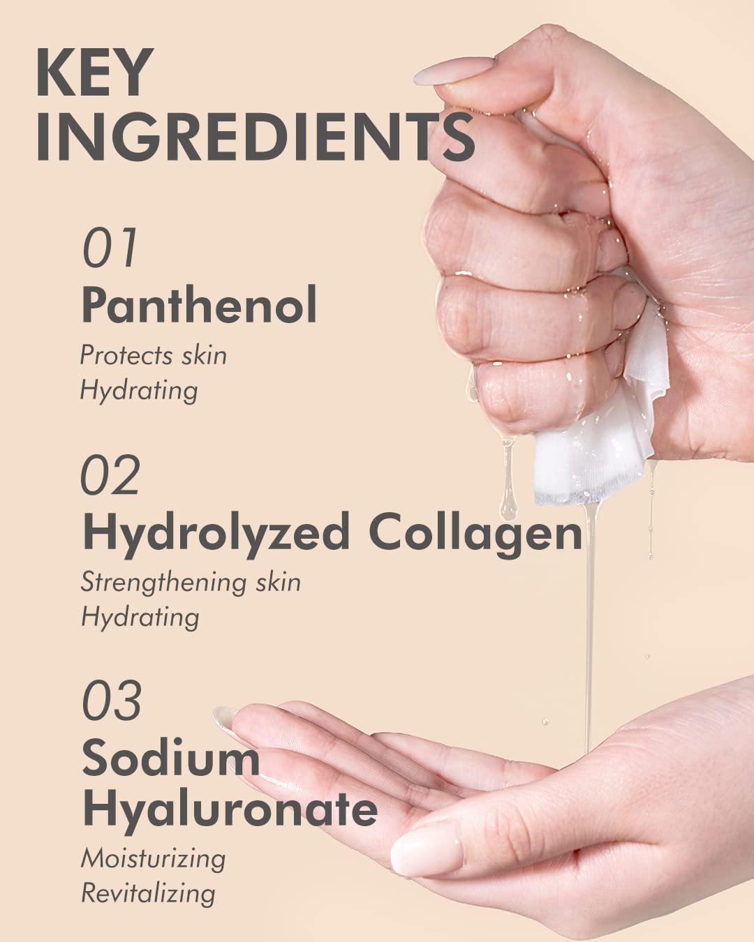 DERMAL 78 Combo Pack Collagen Essence Korean Face Mask - Hydrating & Soothing Facial Mask with Panthenol - Hypoallergenic Self Care Sheet Mask for All Skin Types - Natural Home Spa Treatment Masks - Image 6