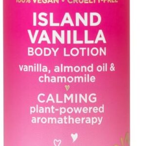 Pacifica Body Lotion - Island Vanilla Body Moisturizer - Plant Powered Aromatherapy - Tropical Vanilla Coconut Scent -w/Vitamin E, Almond Oil & Coconut Water Vegan & Cruelty-Free Dermatologist Tested